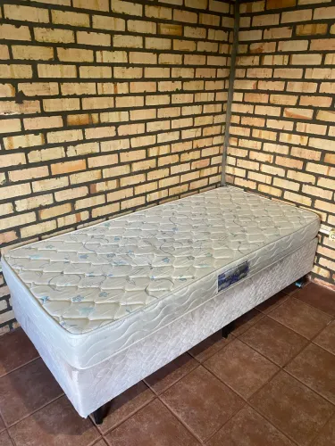 Base Ortobom Solteiro + Colchão Probel Densidade 33