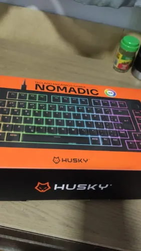 TECLADO SEM FIO MECANICO GAMER HUSKY NOMADIC