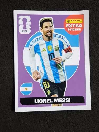 Copa do Mundo 2026- extra Sticker Lionel Messi