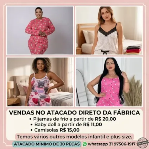 Atacado direto da fábrica baby doll 11,00
