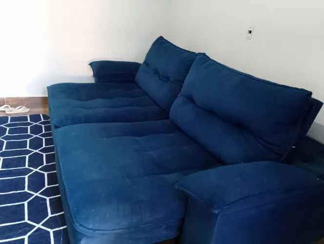 Sofá /azul petróleo 