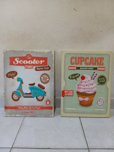 Quadros decorativos (cada)