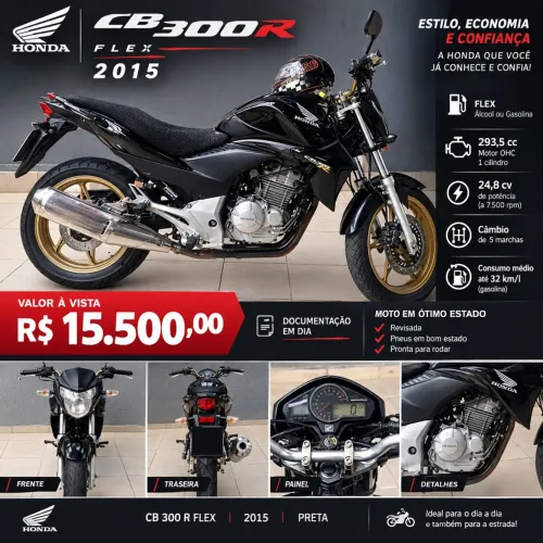 Honda CB 300r/ 300r Flex 2015