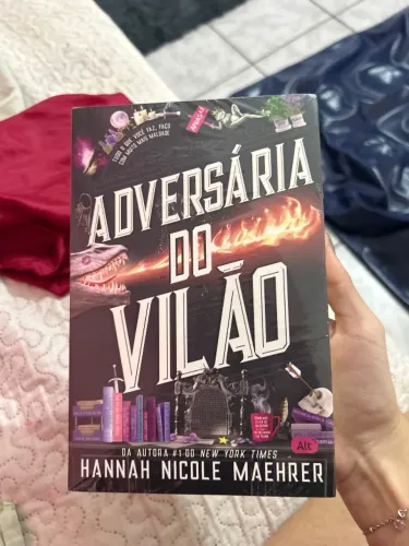 Livro Adversária Do Vilão Lançamento Lacrado Novo
