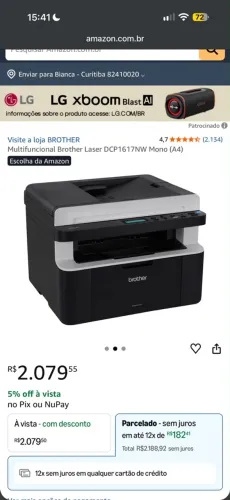 Impressora brother 