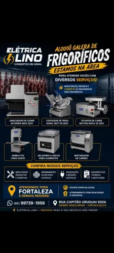 Consertos de equipamentos para frigoríficos em geral e demais seguimento industrial 