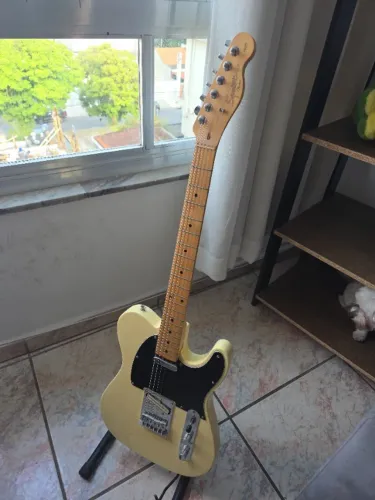 Squier Affinity Telecaster Butterscotch + Captadores Malagoli