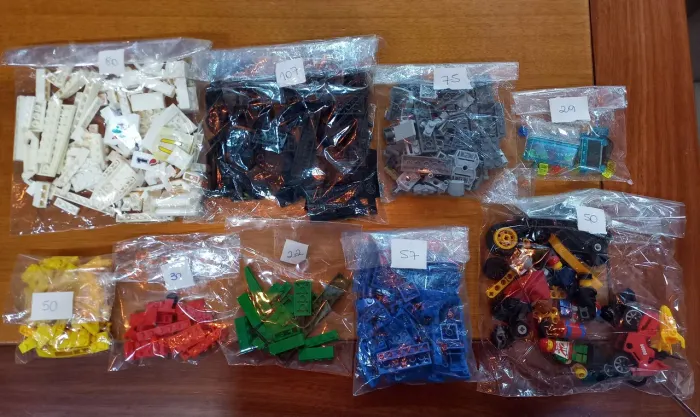 Peças de montar lego