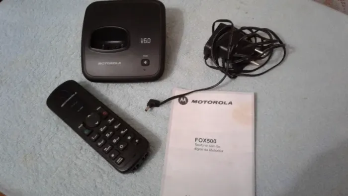 Aparelho de telefone sem fio usado Motorola