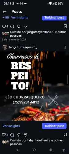 Churrasqueiro de plantão