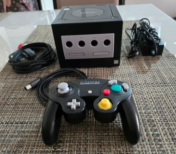 Gamecube Preto DOL 001 com Picoboot