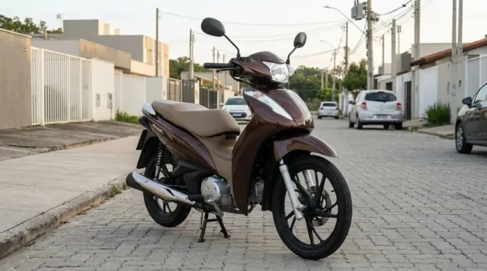 Moto Honda Biz 125 (2022) - Impecável e Super Econômica!