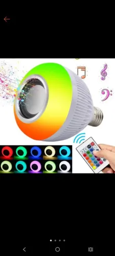 Lâmpada de música LED!!!!!!