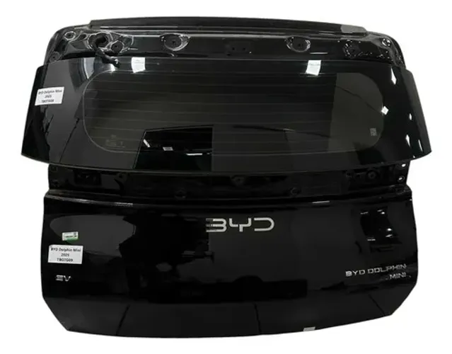 Tampa Traseira Porta Mala Byd Dolphin Mini 2025 Preto