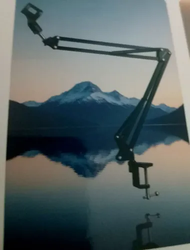 Suporte de microfone articulado 