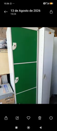 Armário de aço 3 portas 