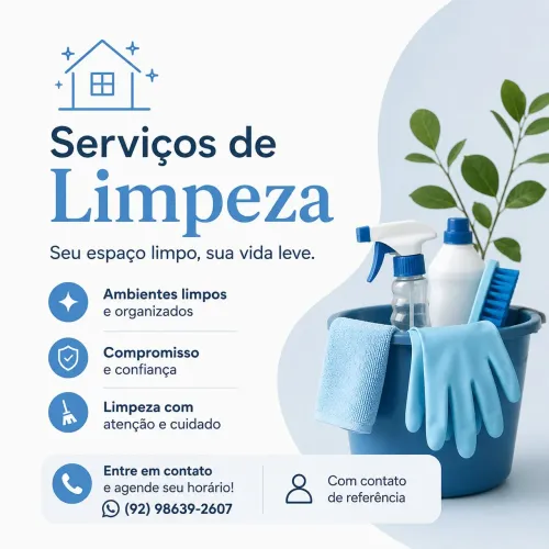 Serviços de limpeza
