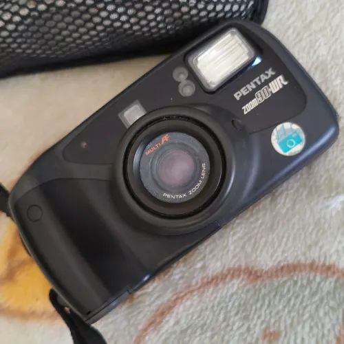 Câmera Analógica Pentax Zoom 90-WR - Não Testada - relíquia para colecionador
