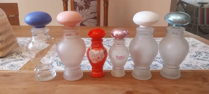 6 Frascos de perfume O Boticario