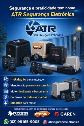 Manutenção e instalação de portão eletrônico 