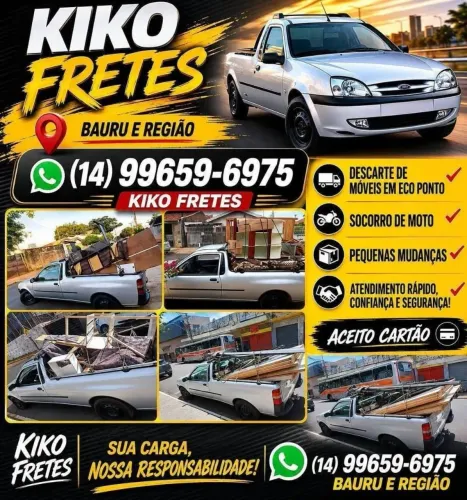 Kiko fretes e pequenas mudanças