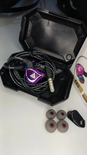 Fone Retorno De Palco e Gamer QKZ AK6 ORIGINAL