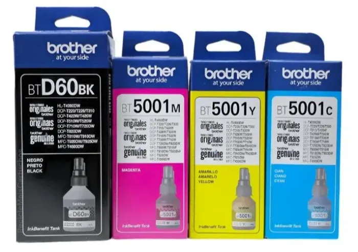 Kit Tinta Original Brother T4500w T510w T820w T420w Hl-t4000