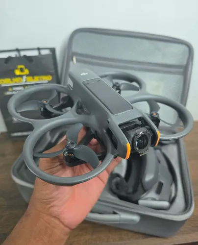 DRONE DJI AVATA 2 FLY MORE COMBO - 3 BATERIAS, GOGGLES 3 E MOTION 3 (SEMINOVO)