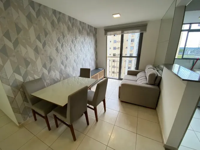 Alugo Apartamento mobiliado no Condominio Ville Solare - 02 Quartos - Proximo ao Parque Sh