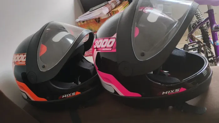 Capacete Mixs 2 por 1