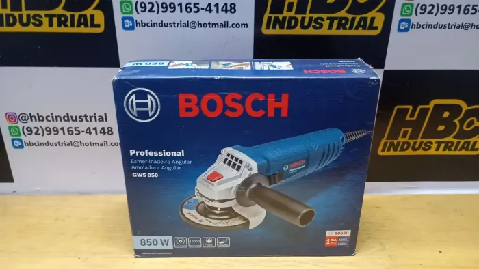 Esmerilhadeira Angular profissional Bosch GWS 850