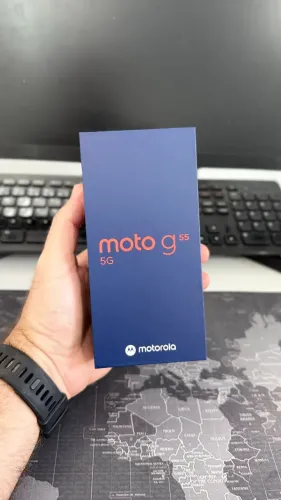 Motorola Moto G55 5G NFC eSIM 256GB 8GB RAM novo, com garantia.