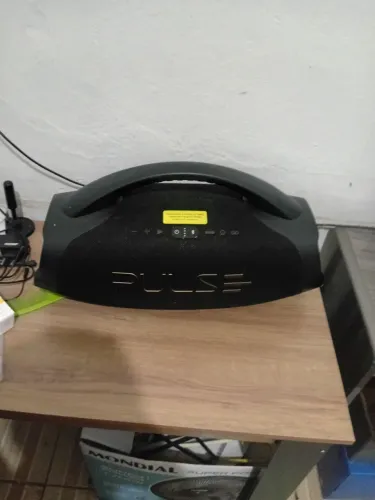 Caixa som Pulse bombox SP626 220w poderosos graves