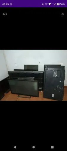 Tv retirada de peças 