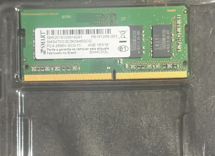 Memória RAM 4GB - DDR4 2666(notebook)