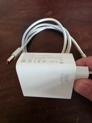 Carregador Xiaomi 120W Original Vendo ou Troco em Carregador Samsung 25W ou 45W Original