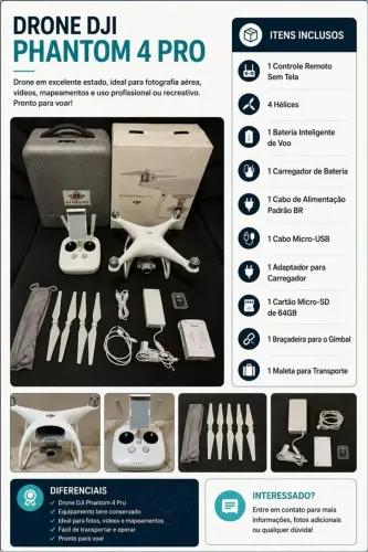 DRONE DJI PHANTOM 4 PRO