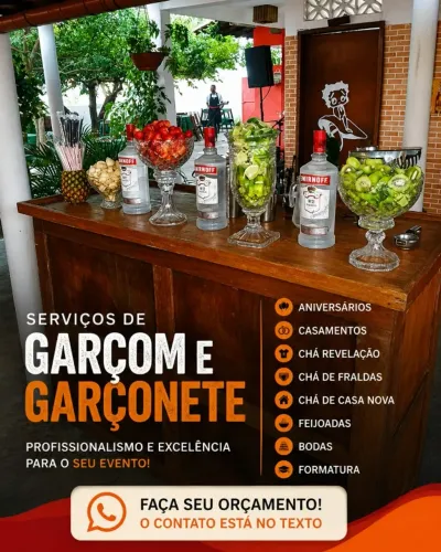 BARMAN EVENTOS -ORÇAMENTO SOMENTE ZAP >71) 9_9_2_3_2-5_3_0_1