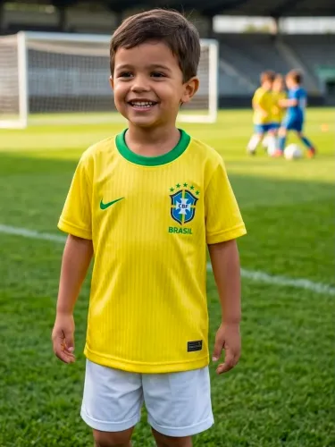 camisa do Brasil infantil
