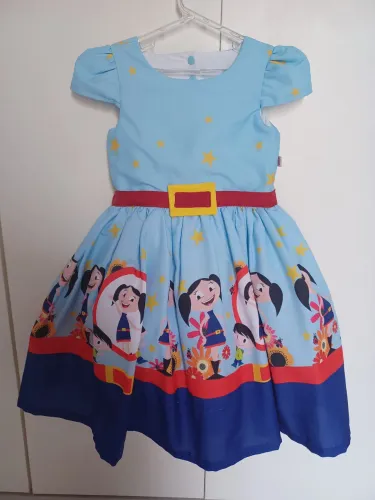 Vestido luxo - Show da Luna 