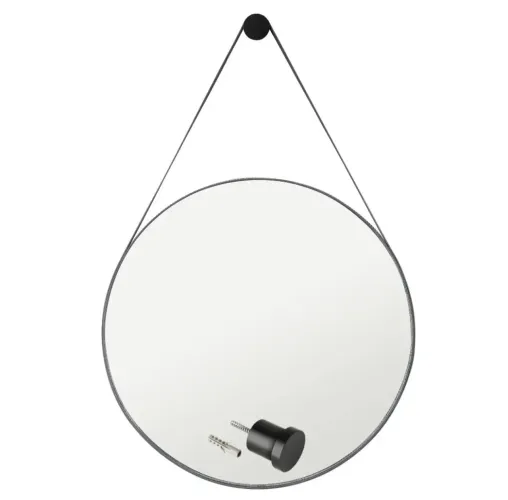 Espelho redondo com suporte 60cm - PRODUTO NOVO E EMBALADO - ENTREGO EM TODO RECIFE