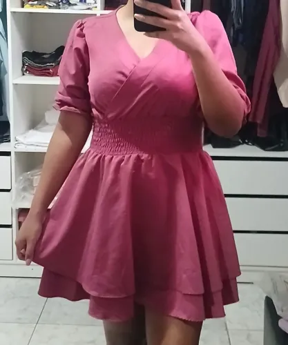 Desapego vestido feminino M 20 reais