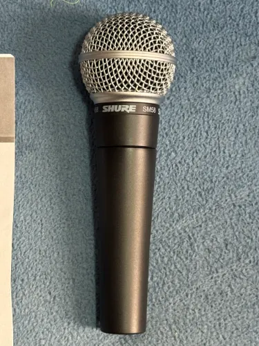 1ª Linha Microfone Shure com Fio