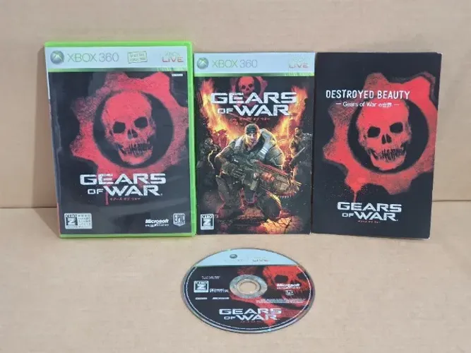 Gears of War 1 - Xbox 360 Japonês