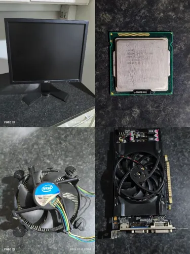 Lote de peças de computador