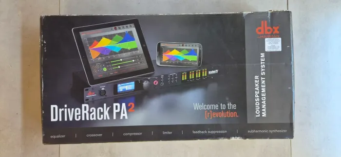 Processador dbx Drive PA2