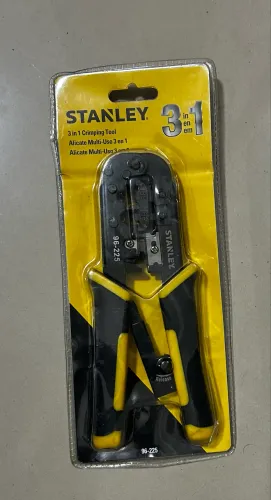 Alicate Stanley Crimpador e Desencapador 3 em 1 Modelo 96-225
