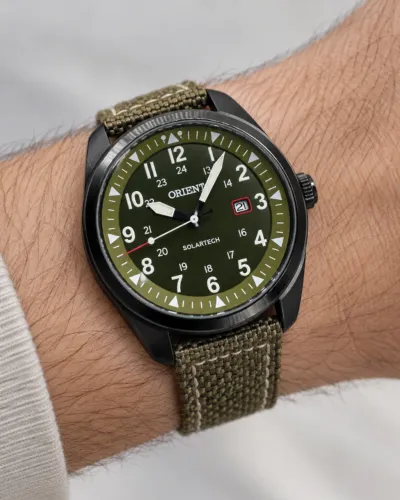 Orient Solartech com visual militar - Oportunidade
