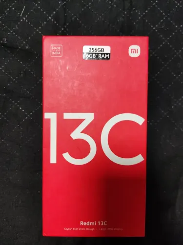 CeCelular Redmi 13C 256GB (NOVO - Nunca usado)