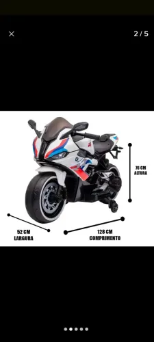 Moto recarregável infantil 